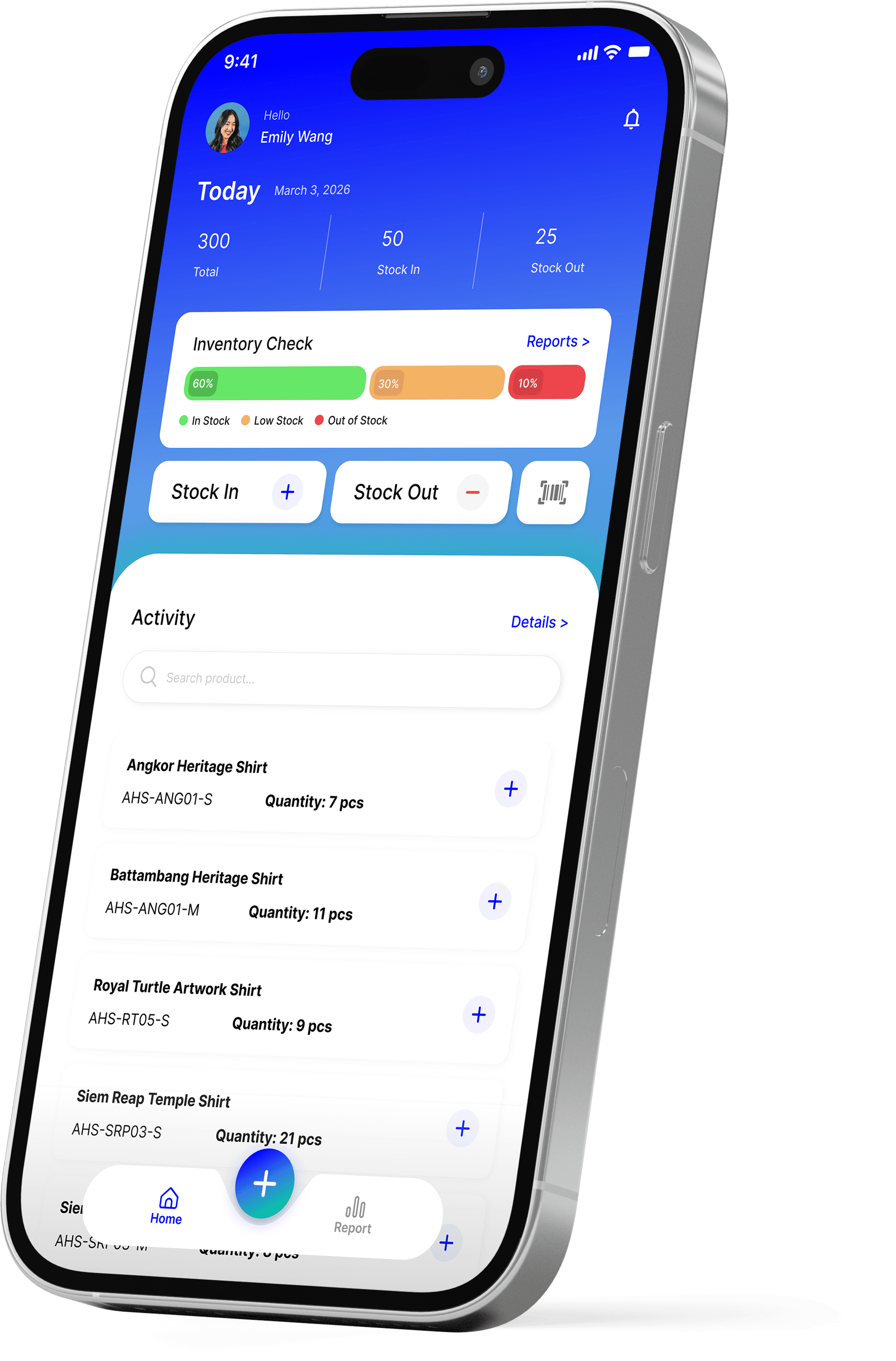 Scan In and Out Mockup